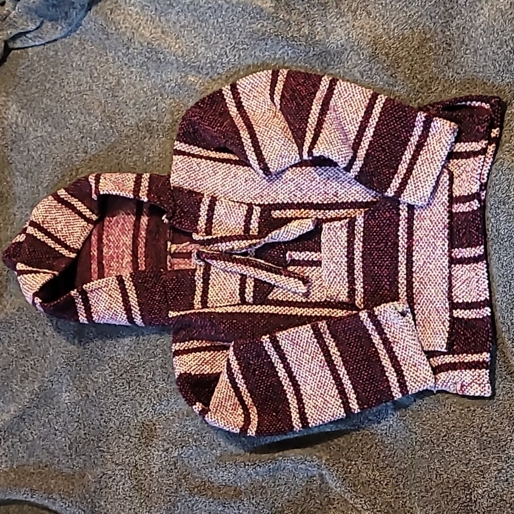 Boys/girls small 4-6 wool blend hoodie